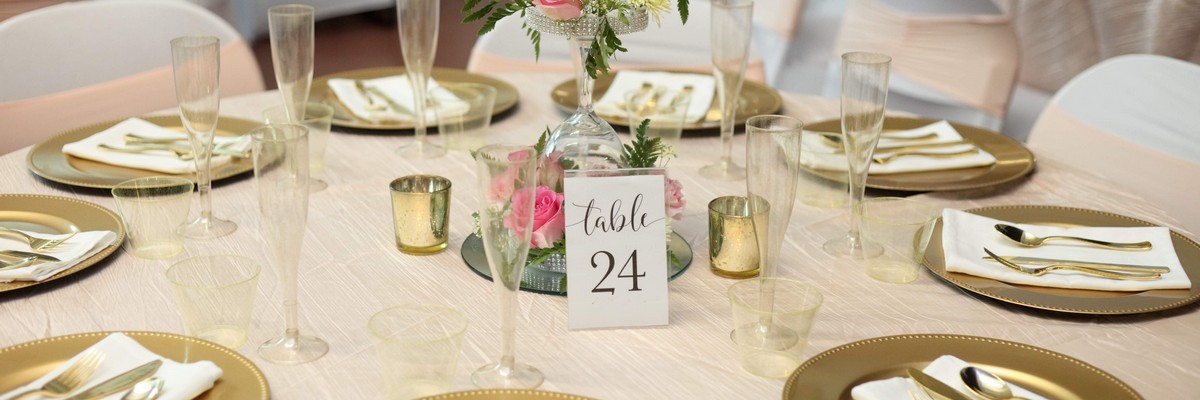 decorated table